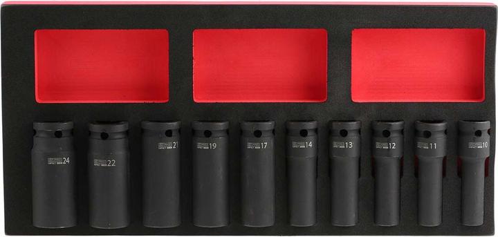 Produktbild RS PRO 10 Piece 1/2 Drive Impact Socket Set (1/2")