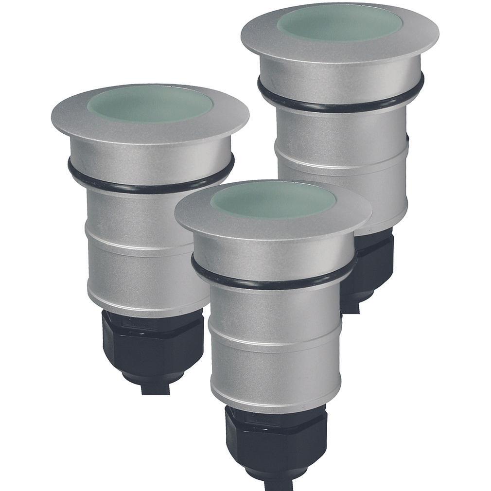 Werkstarck, Gartenbeleuchtung, Bodeneinbauleuchten-Set Via LED, 24V (IP67)