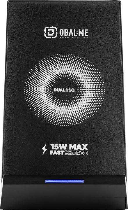 Actual product image iLike Cables and wires - OBAL:ME StandCharger Wireless Charging Stand 15W Black (15 W)