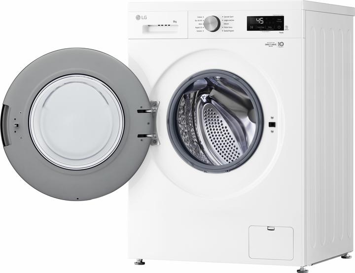 Produktbild LG F4NX1008NWK 8 kg Waschmaschine Klasse A (8 kg, Links)