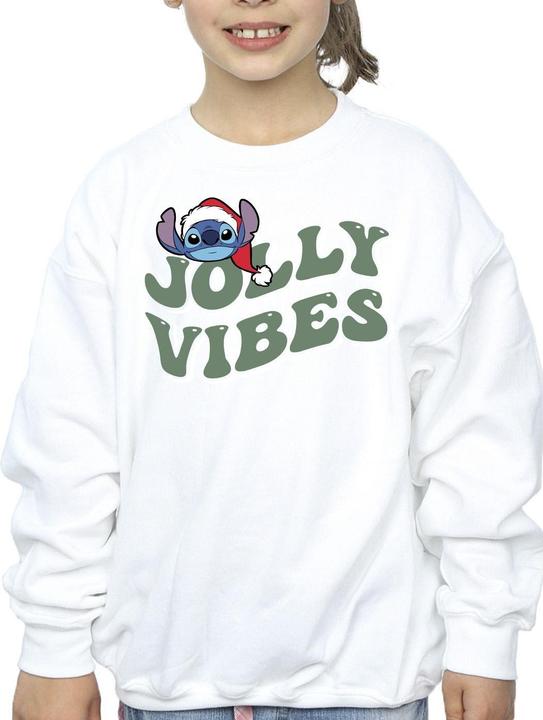 Immagine prodotto Disney Lilo & Stitch Jolly Chilling Vibes Felpa Ragazze (140, 146)