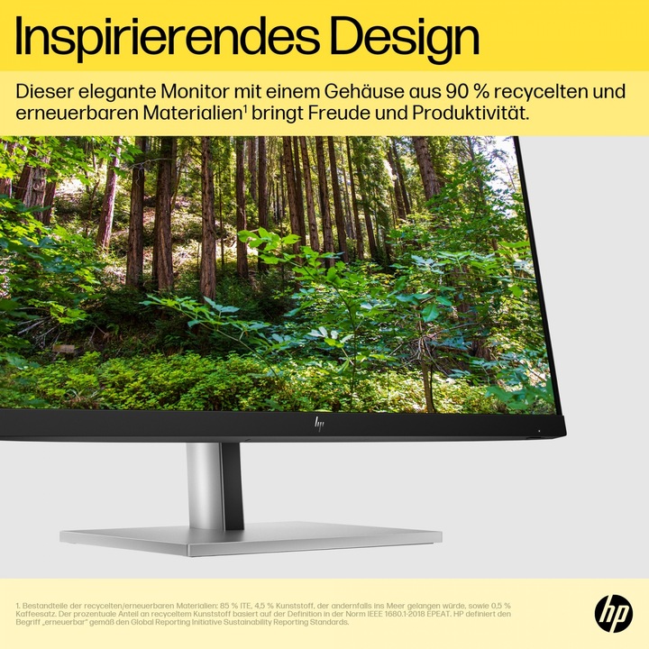 Actual product image HP E24q G5 (2560 x 1440 pixels, 23.82")