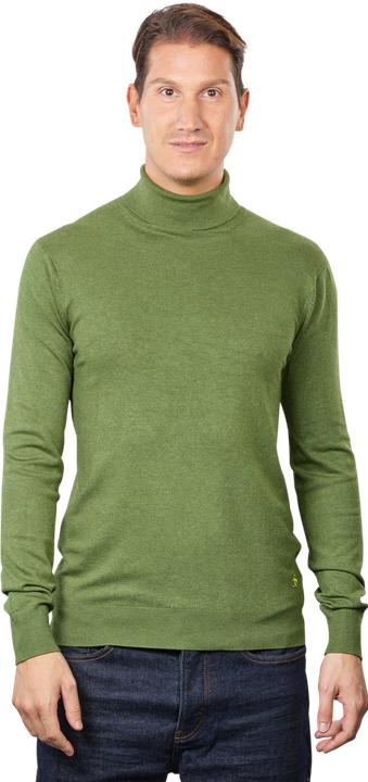 Actual product image Scotch & Soda Regular Fit Pullover Turtle Neck Green (L)