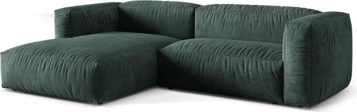 Image du produit Micadoni Canapé D'Angle Gauche Modulaire, "Martina", 2 Places, 283x176x75 Fabriqué en Europe (Canapé modulaire, Canapé d'angle)