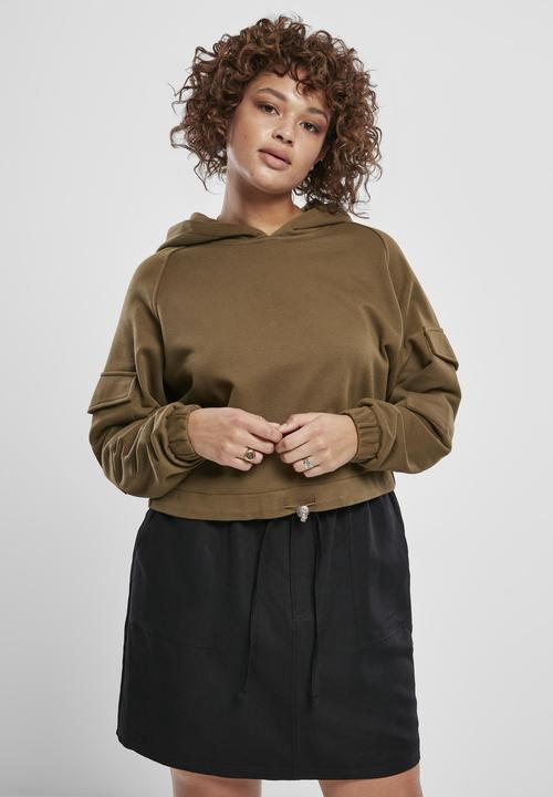 Produktbild Urban Classics Ladies Short Worker Hoody (3XL)