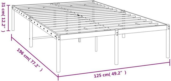 Image du produit vidaXL Bettgestell (120 x 190 cm)