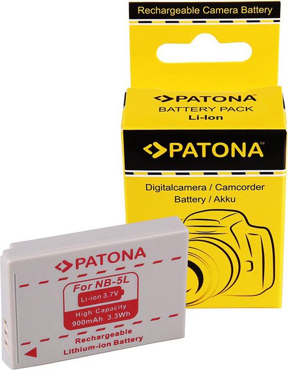 Produktbild Patona NB-5L (Kamera Akku)