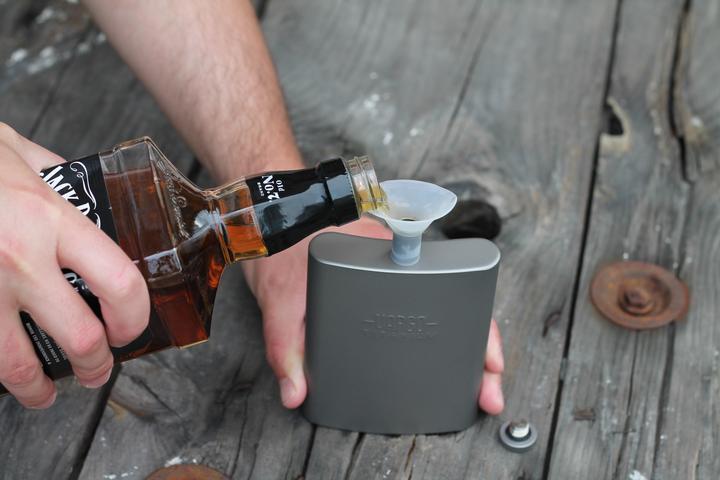 Actual product image Vargo Titanium hip flask 240ml (240 ml)
