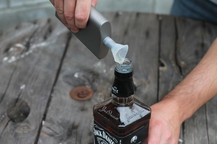 Actual product image Vargo Titanium hip flask 240ml (240 ml)