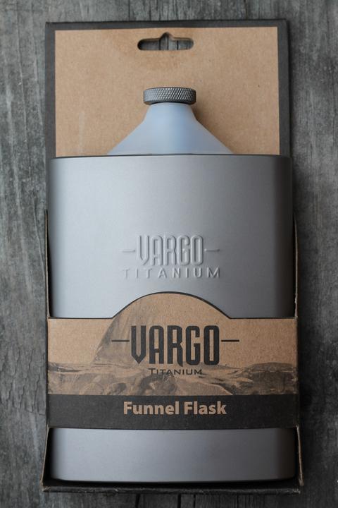 Actual product image Vargo Titanium hip flask 240ml (240 ml)