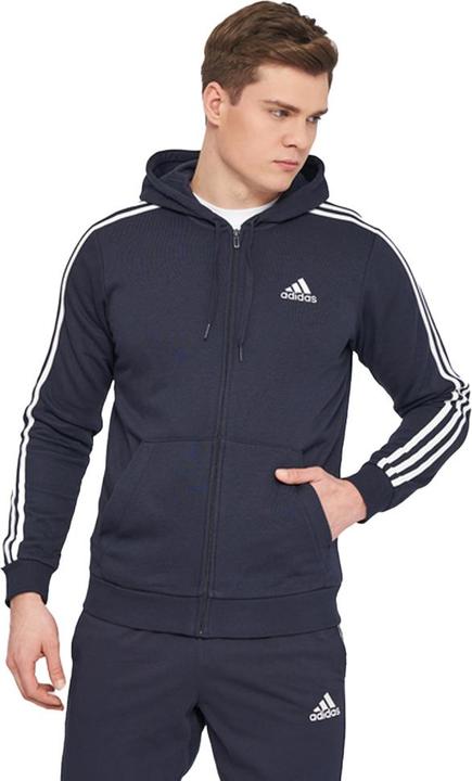 Produktbild adidas Essentials Hoodie mit durchgehendem Reissverschluss (M)