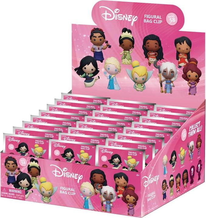 Produktbild Monogram Int. Disney Girls Power 3D PVC-Taschenanhänger Posters Series 57 Display (24)