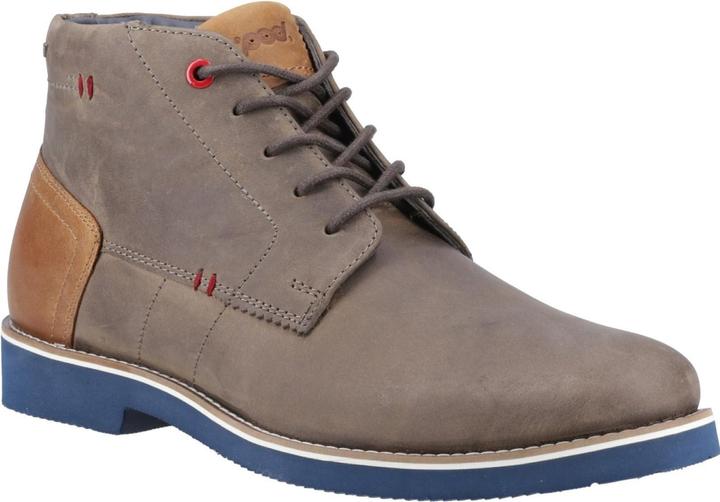 Actual product image Pod Mens Aries Oiled Leather Chukka Boots (45.5)