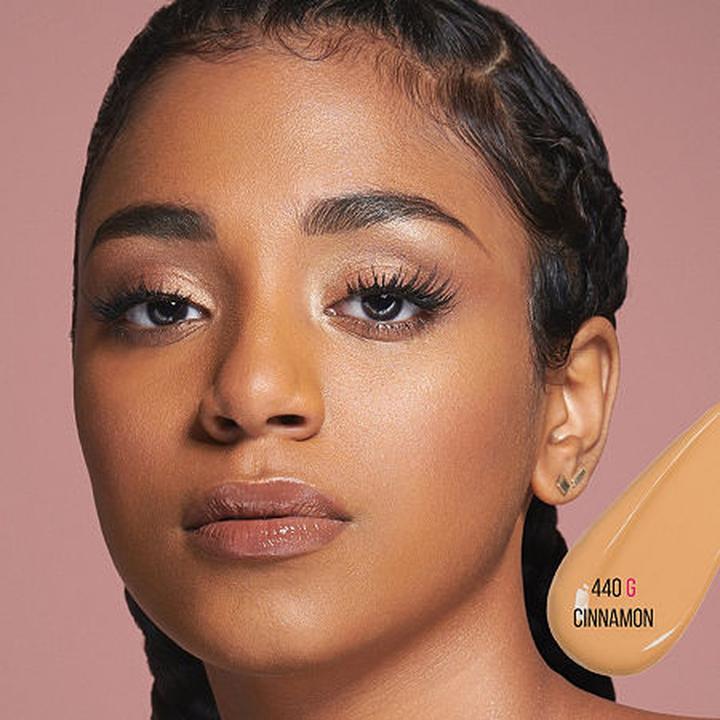 Produktbild Huda Beauty Matting make-up #FauxFilter (Luminous Matte Foundation) 35 ml - Shade: 440G Cinnamon (440G Cinnamon)