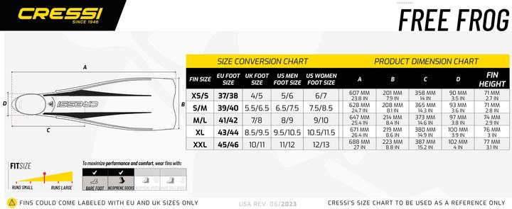 Image du produit Cressi Free Frog (39 - 40)