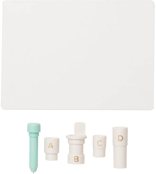We R Memory Keepers Etch Quill engraving set with 36 shapes