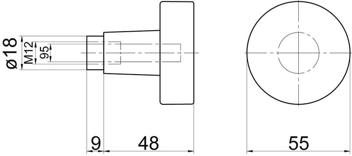 Immagine prodotto Mega Pomelli per porte 05-37.754-170 (Pomello della porta)