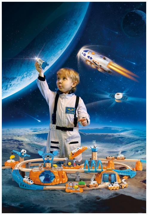 Actual product image Hape Dual-mode space shuttle