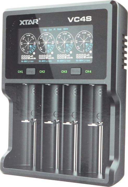 Xtar VC4S (1 Stk., Ladegerät inkl. Akku)