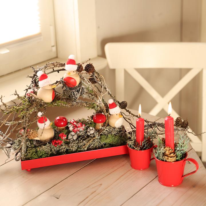 Produktbild Viana Deko Tablett rechteckig tablett mit Füssen