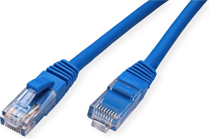 Actual product image Value UTP patch cable cat.6, LSOH, blue, 2m (U/UTP, CAT6, 2 m)