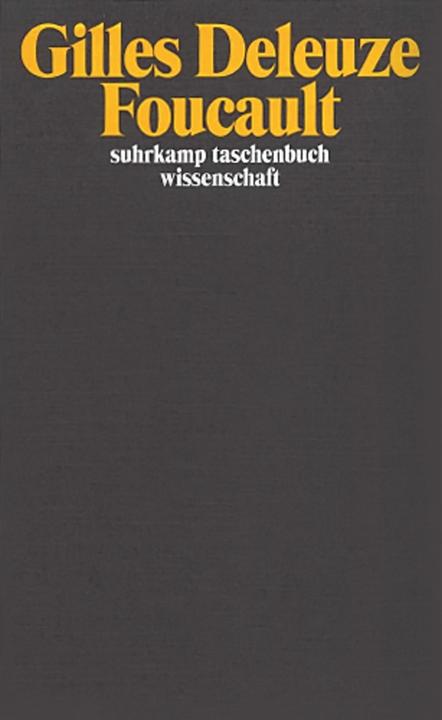 Produktbild Foucault (Deutsch, Gilles Deleuze, 1992)