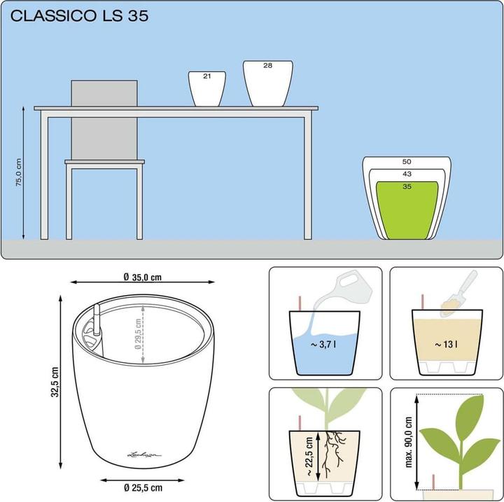 Produktbild Lechuza Classico (36 cm)