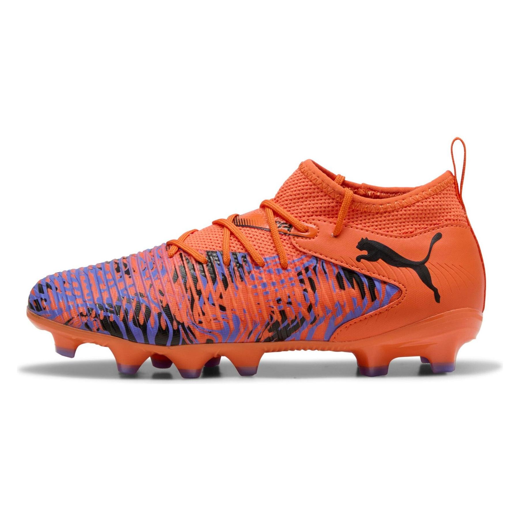 Puma, Unisex, Fussballschuhe, Future 8 Match Creativity Fg/Ag Jr (37.5), Orange