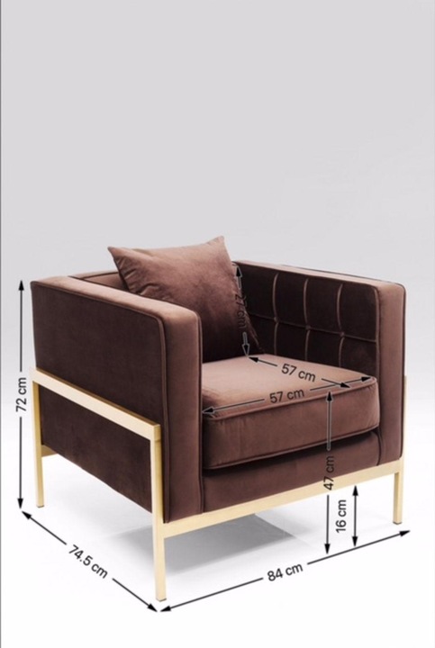 Produktbild Kare Design Sessel Loft Braun