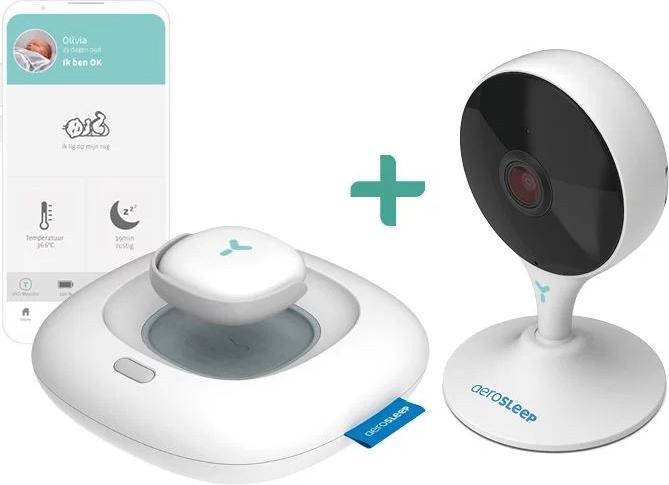 Image du produit AeroMoov Aerosleep OYO Baby moniteur de surveillance + caméra (Vidéo et audio)