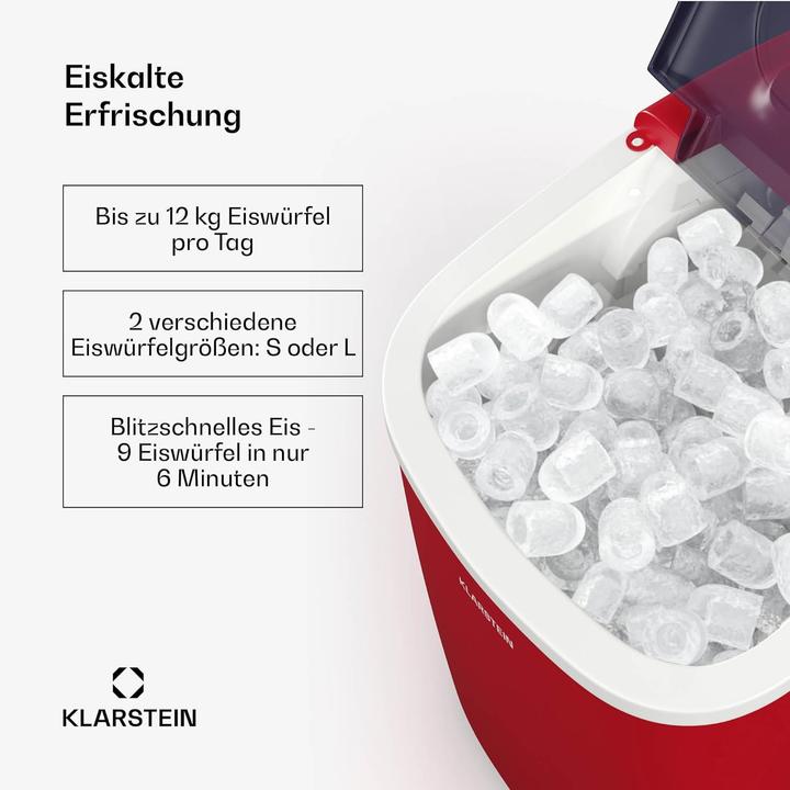 Produktbild Klarstein Eiswürfelmaschine