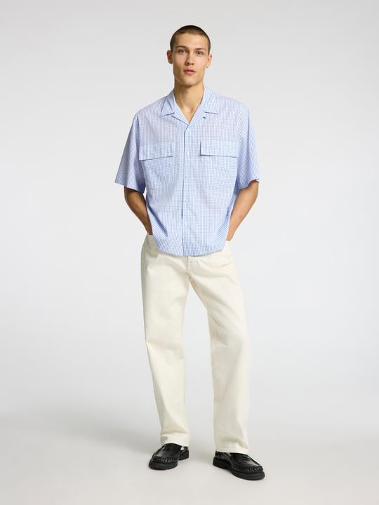 Actual product image Selected Karo Kurzarmhemd (M)