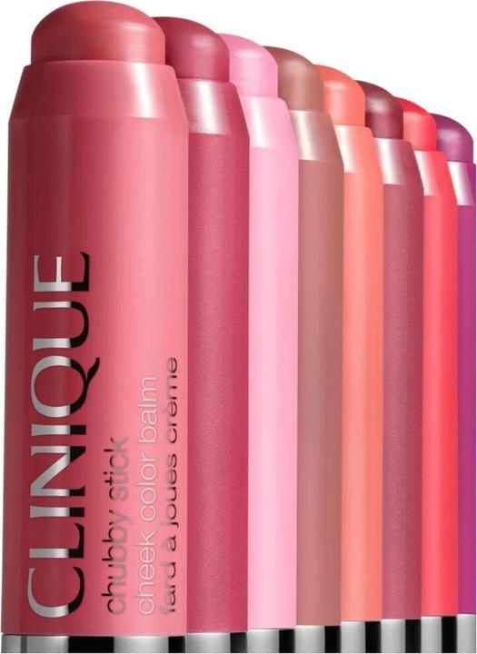 Actual product image Clinique Chubby Stick - Cheek Color Balm 04 Plumped Up Peony (04 Plumped up Peony)