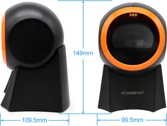 Produktbild PhoneLook Plug & Play EAN + QR-Codes & Datamatrix Barcode-Scanner (1D/2D) mit USB-A-Kabel