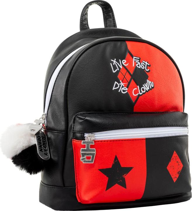 Produktbild Harley Quinn Rucksack Live Fast Die Clown Die Selbstmordkommando