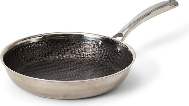 Actual product image Satake Ceramic Fusion Frying Pan, 24 cm (Frying pan, Stainless steel, 24 x 5 cm)