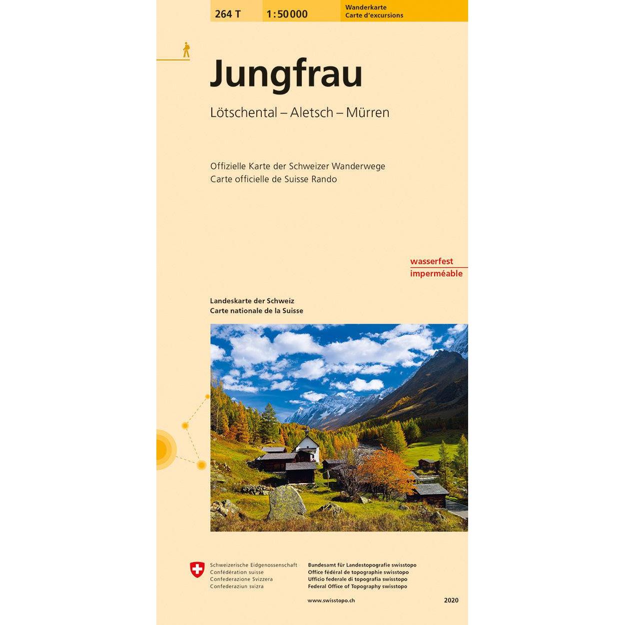 Jungfrau 50000, Landkarte