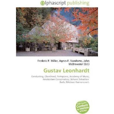 Gustav Leonhardt, Fachbücher