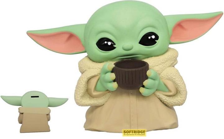 Actual product image Monogram THE MANDALORIAN - Tirelire - The Child With Cup 20cm
