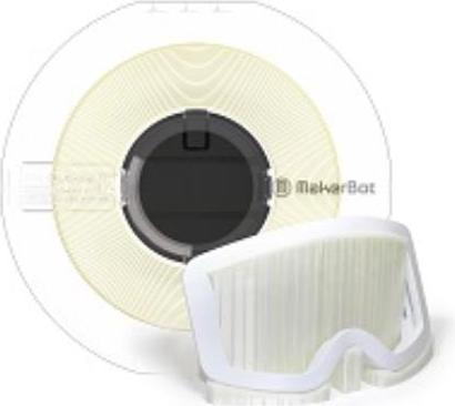Actual product image Makerbot PVA Precision, aquasolve, 0.75kg (PVA, 1.75 mm, 750 g, White)