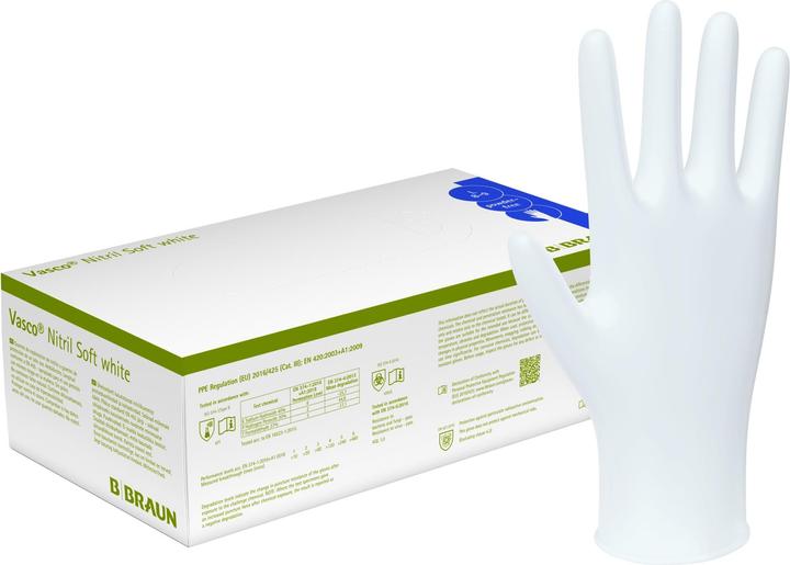 Produktbild B.Braun Nitril Soft white (S)