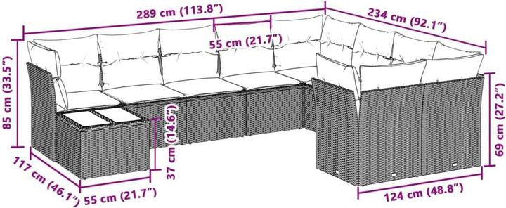 Produktbild vidaXL Hailey