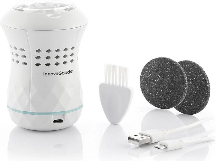 Produktbild InnovaGoods V0103225 Rechargeable Pedicure File with Vacuum Cleaner Inte Gramams ADO Sofeem Various Materials