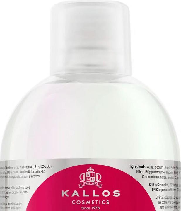 Actual product image Kallos Cosmetics cherry (Liquid shampoo, 1000 ml)