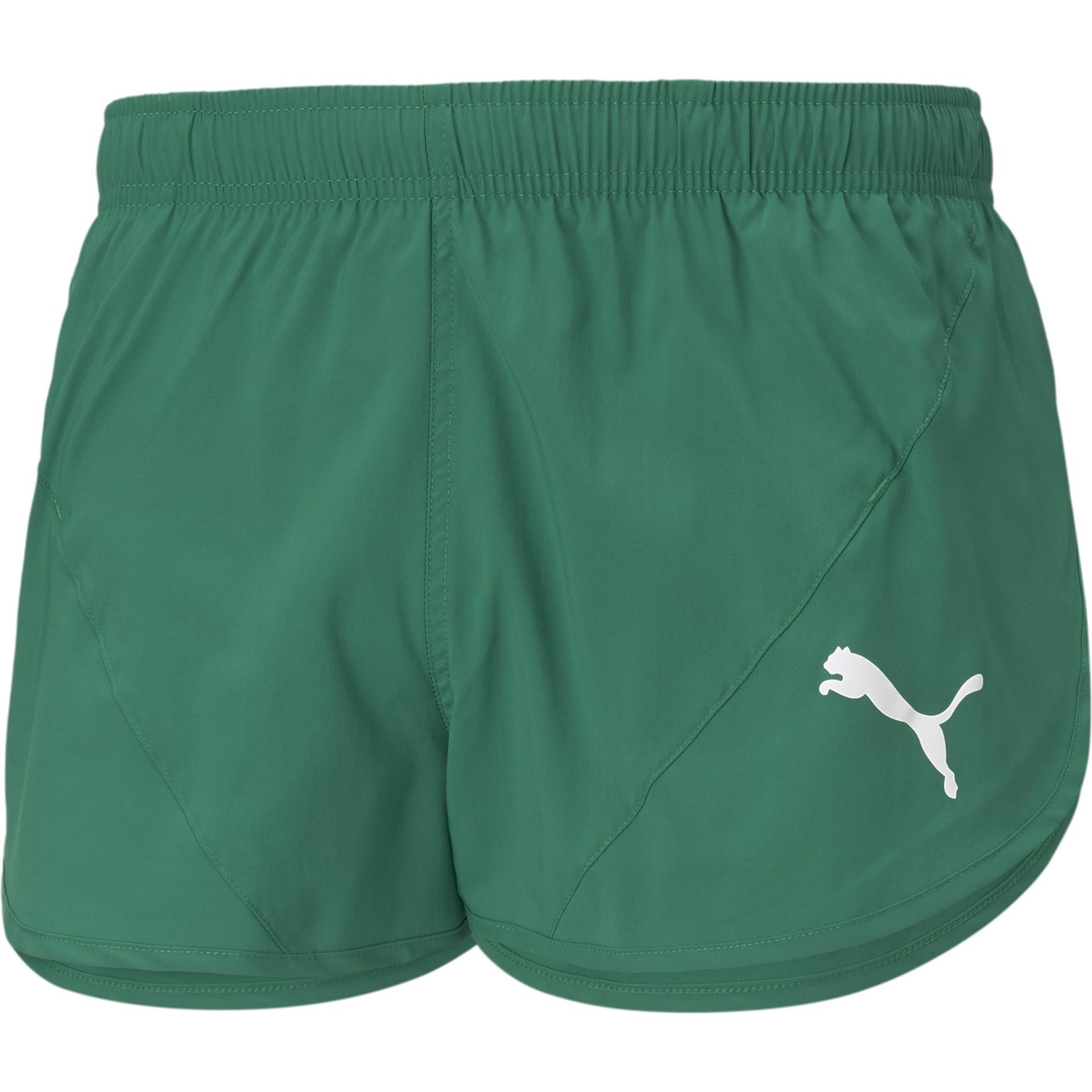 Puma, Herren, Sporthose, Cross the Line Split Short-520350 (L), Grün, L