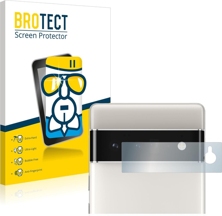BROTECT AirGlass Panzerglasfolie (1 Stück, Google Pixel 6 Pro)