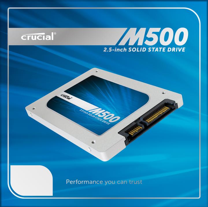 Image du produit Crucial M500 (480 Go, 2.5")