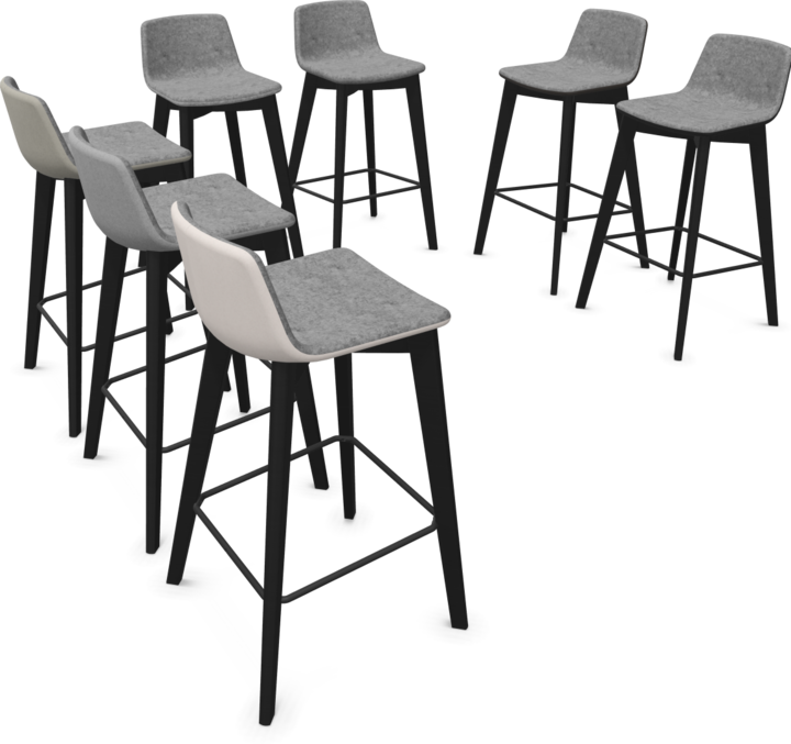 Actual product image Narbutas Twist & Sit Bar Stool