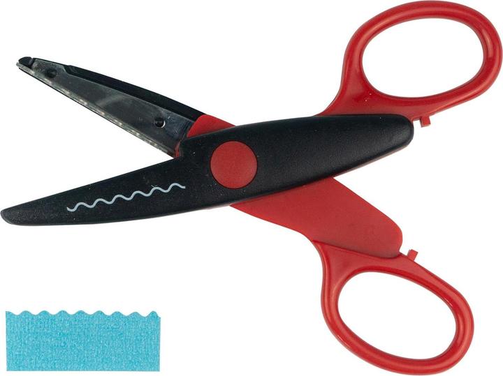 Produktbild Ursus Schere 13 cm mit Wellenschnitt (13 cm)