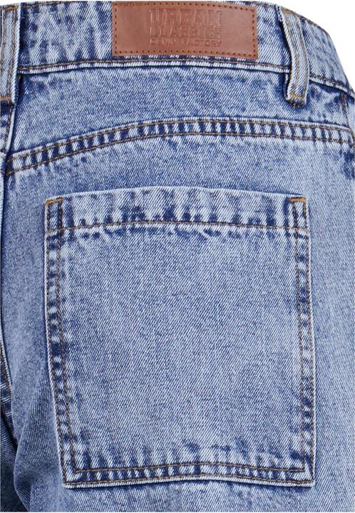 Produktbild Urban Classics Ladies Mid Waist Wide Denim (26)